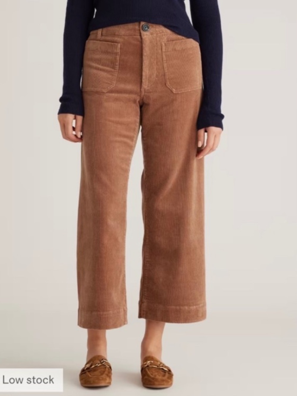 Quince Cropped Corduroy Pants